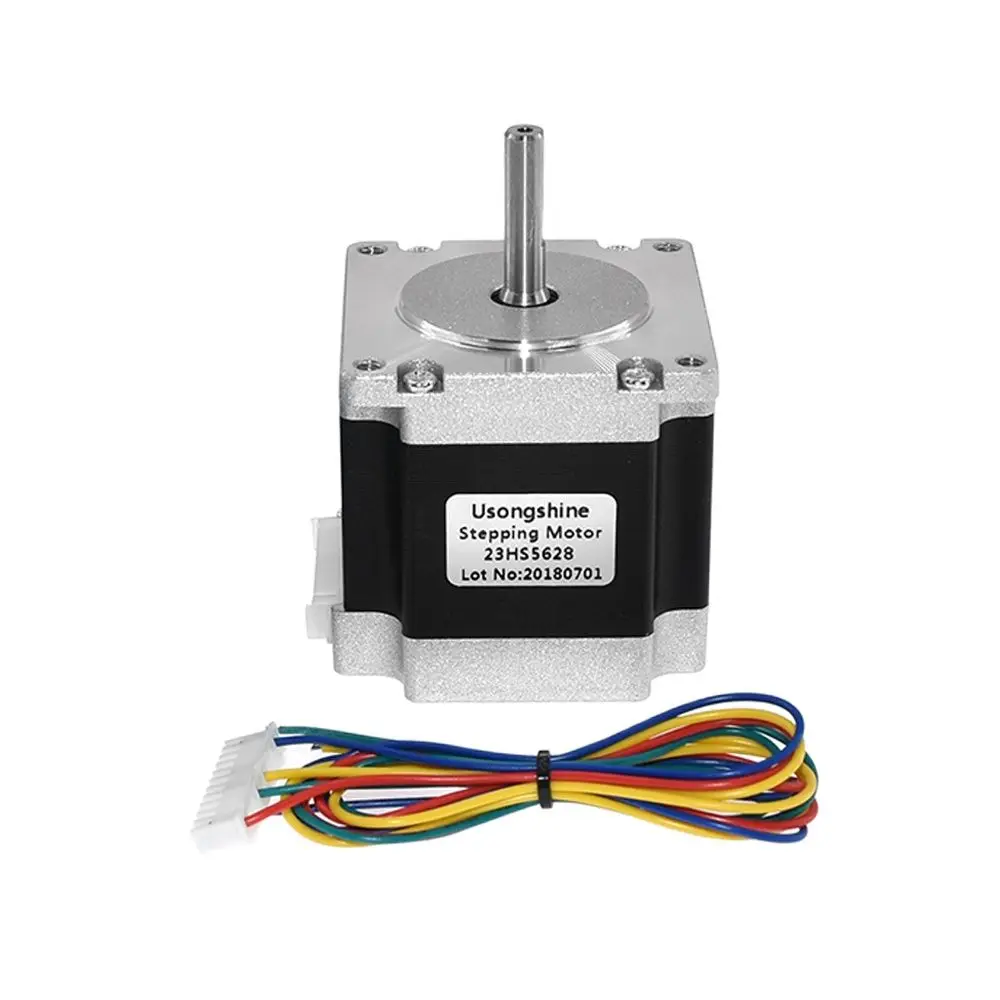 

Nema23 23HS5628 4 Lead Nema 23 Stepper Motor 57 165 Oz-in 56mm 2.8A 6.35mm/8mm CNC Laser Grind Foam Plasma Cut