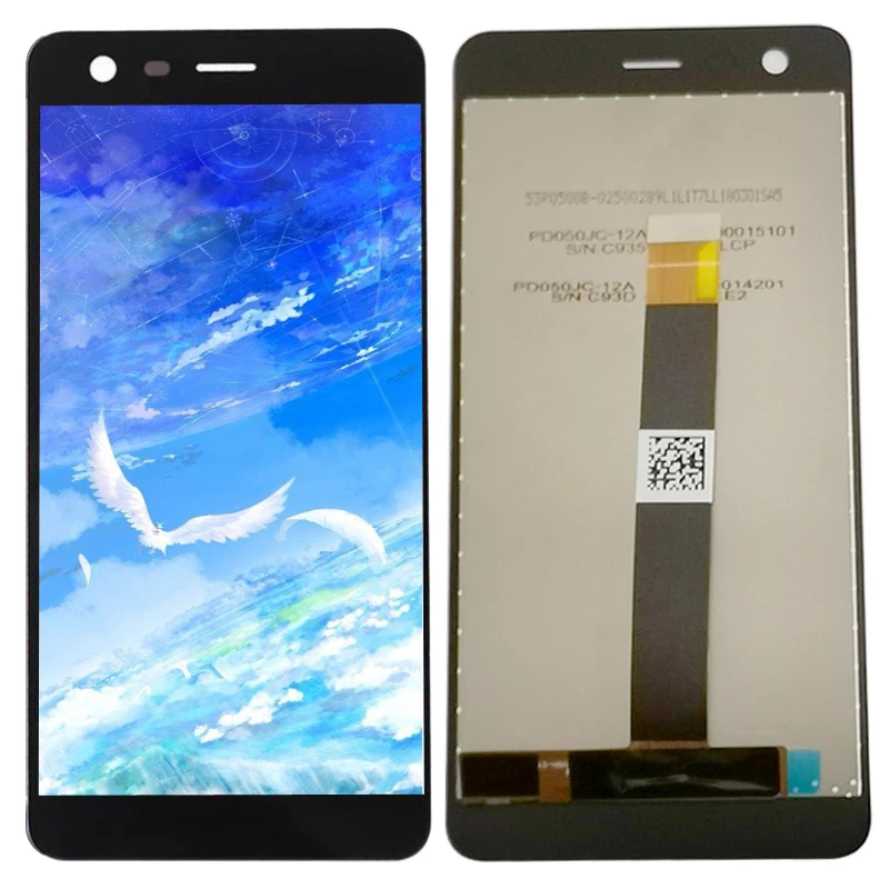 

100% tested For Nokia N2 Display LCD Screen Touch Digitizer Assembly with frame For TA-1007 TA-1029 TA-1023 TA-1035 TA-1011