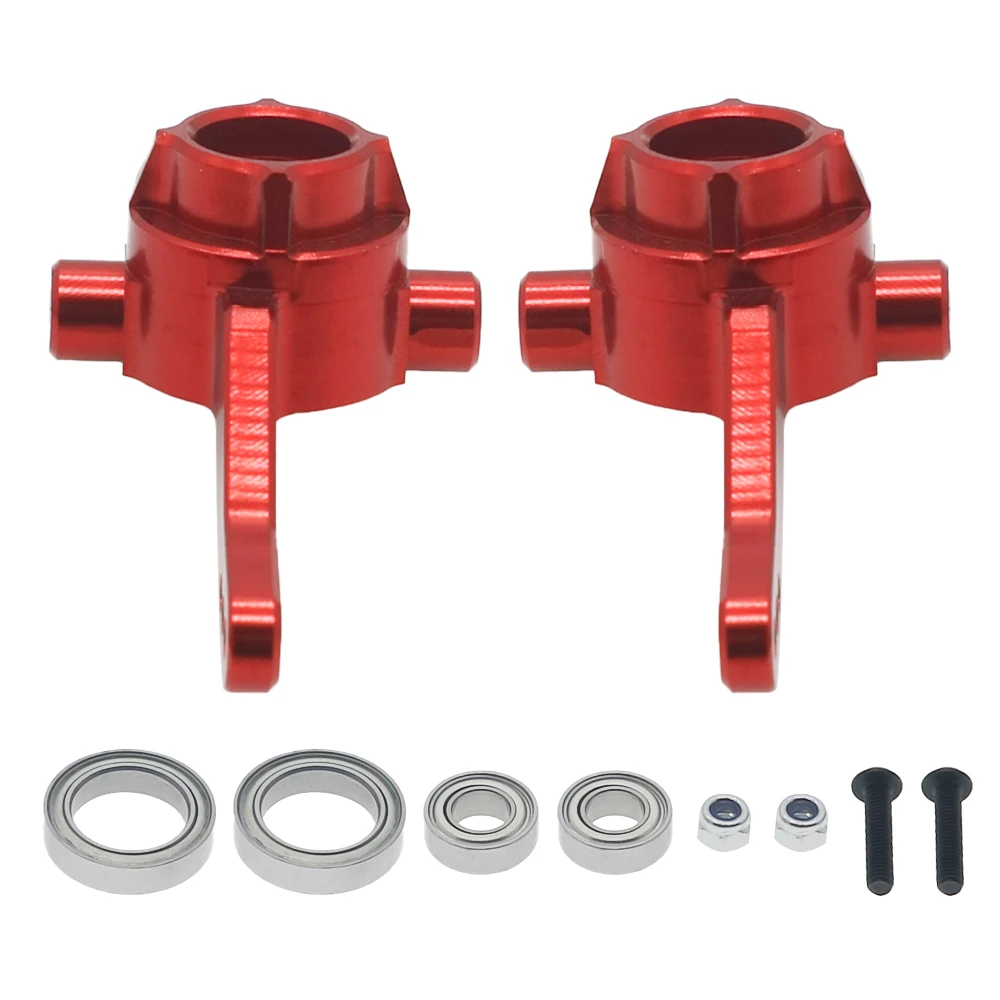 Alloy 2pcs/set alloy steering blocks for 1/10 ARRMA 3s&Mega550 Vorteks Senton Granite Big Rock Typhon upgrade part