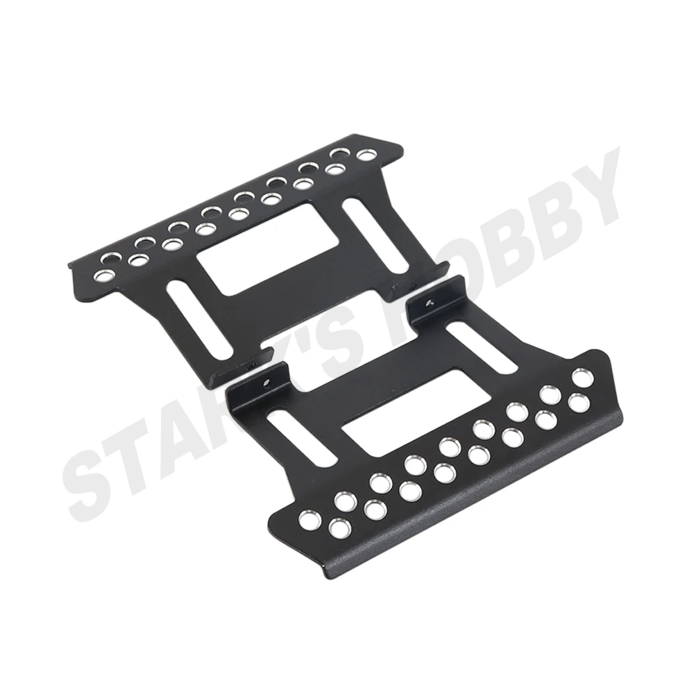 Armor Shield Side PlatesMetal foot pedal for 1/10 RC Crawler Axial SCX10 RC4WD TF2 RGT 86100 Upgrade Parts