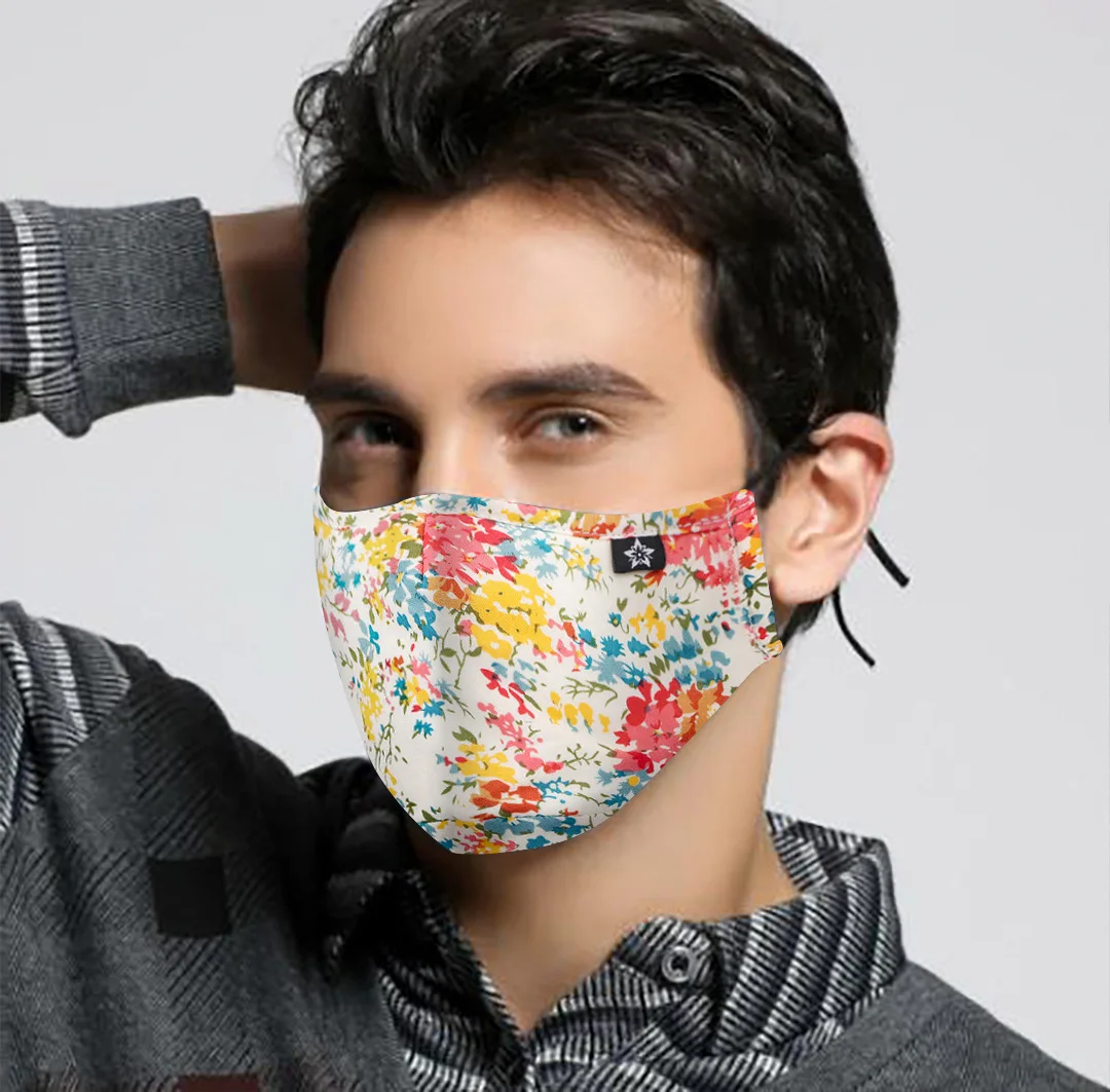 MEN WOMEN Fashion Cotton PM2.5 Anti haze smog mouth Dust Mask + * Activated carbon filter paper * bacteria proof Flu Face Mask