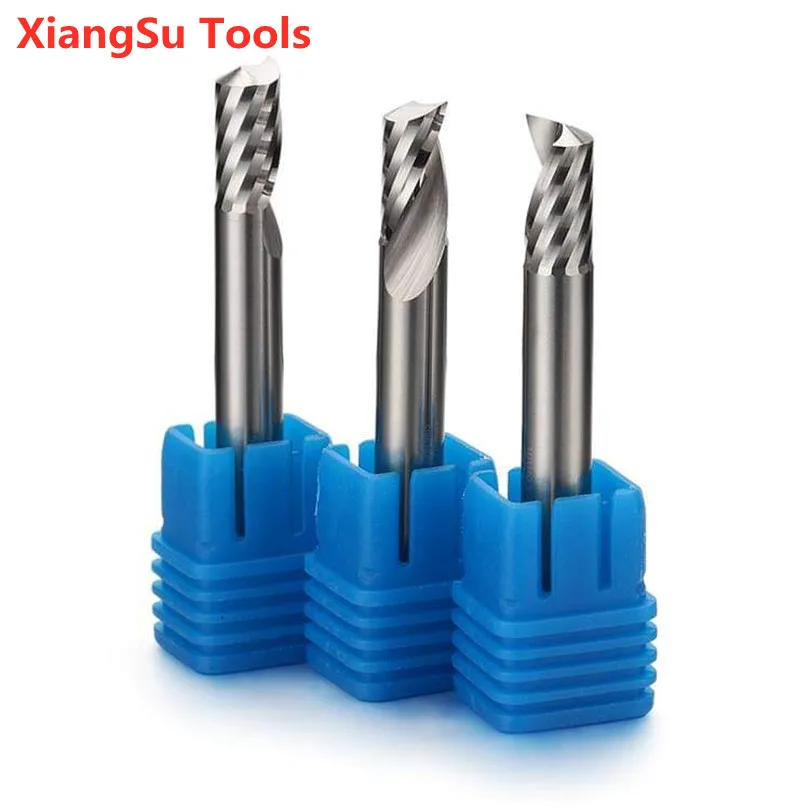 D1-D4mm 1 flauto Hrc45 Endmill carburo Cnc Maching fresatura utensili da taglio acrilico, Pvc, legno, plastica