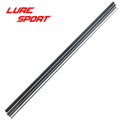 LureSport 2sets 2.1m 2.4m 2.7m 3m 4 sections Matt Black Travel Fishing Carbon blank M Power Rod Building Component Repair DIY