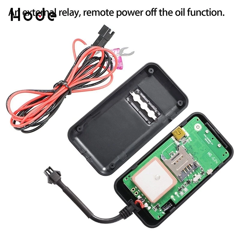 Imagem -03 - Rastreador Gps Quad-band Gt02 Gf07 para Carro Sistema Antifurto Veículo Gsm Gprs Rastreamento