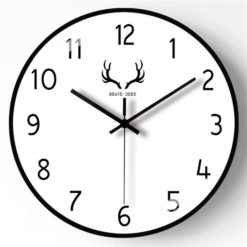 

12 Inch 30cm Creative Wall Clock Bedroom/Living Room Quartz Clock