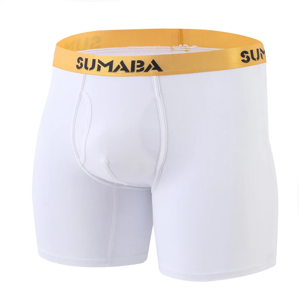 Boxer en bambou pour hommes, sous-vêtements en bambou, grandes et grandes jambes, slips pour hommes, Pack M L XL XXL 3XL