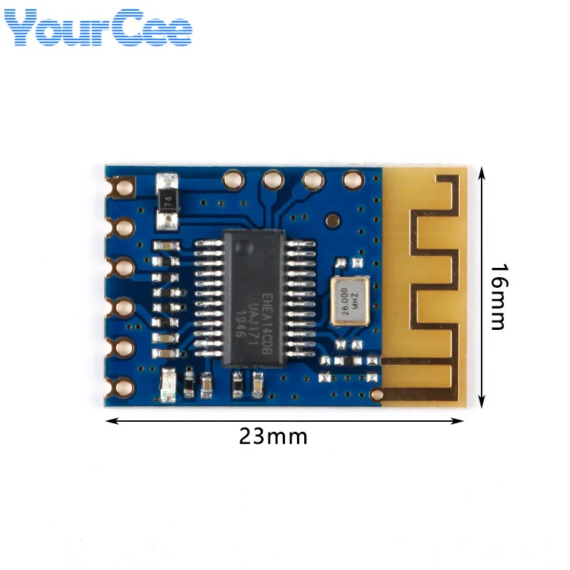 10pcs/1pc JDY-62A Mini Stereo Audio Wifi Wireless Bluetooth-compatible Module JDY-62 For Arduino For Android IOS Automatic Sleep