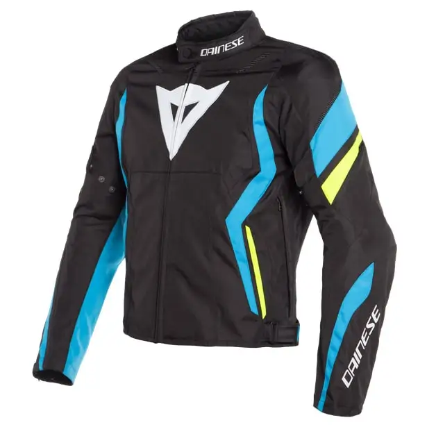 Motokurtka men's textile Dainese edge Tex jacket black blue