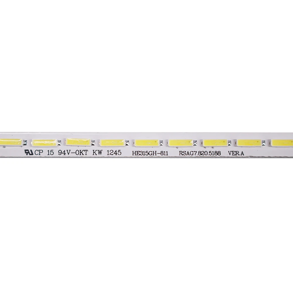 2 PCS LED backlight bar HE315GH-B11 RSAG7.820.5102 for LED32K160JD GT-1119424-A 44 LEDs 393MM