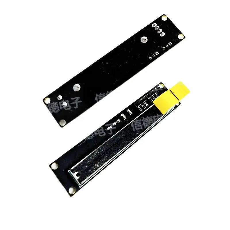 Potenciômetro deslizante eletrônico do ajuste da placa vermelha/quadro-negro dos blocos de construção