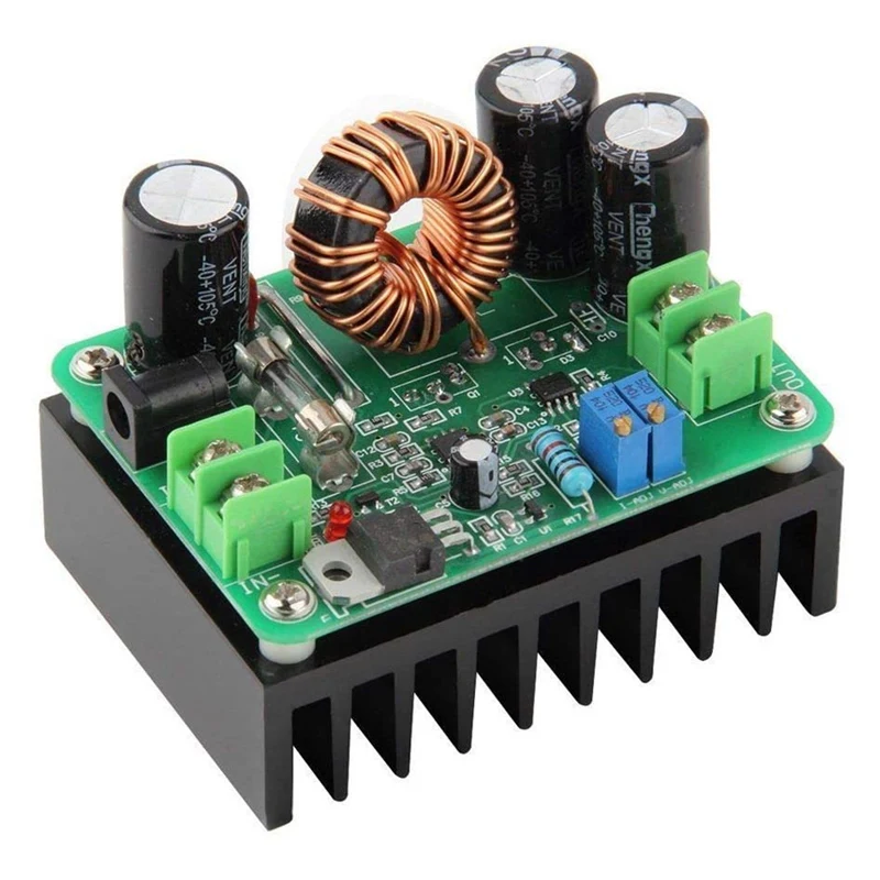 

1pc 600W High Power DC to DC Boost Converter DC 12-60V to 12-80V Boost Module Board Step-up Transformer New