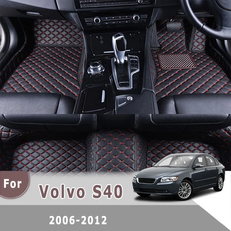 

Ковры RHD для Volvo S40 2012 2011 2010 2009 2008 2007 2006 Автомобильные коврики Аксессуары для салона Метеорологические детали Коврики на заказ