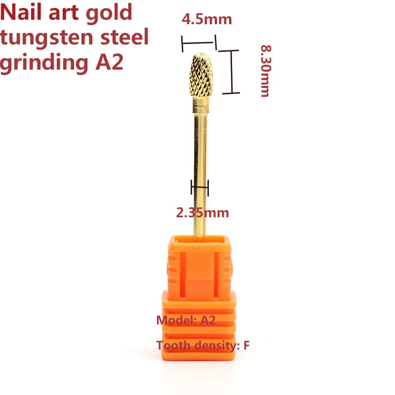 1pc 5 Type Tungsten Steel Nail Grinding Head Milling Manicure Cutter for Pedicure Machine Sander Drill Bit Device Electric Tools