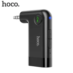 HOCO Bluetooth Receiver 3.5mm AUX Jack Audio Wireless Bluetooth Adapter for Car PC Headphones Speakers Bluetooth 5.0 Receptor