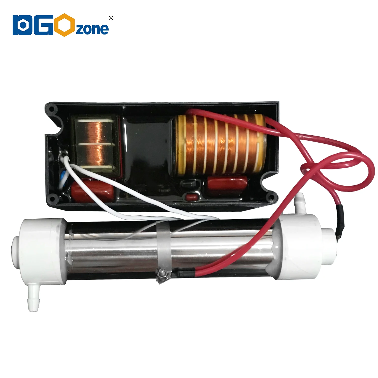 2G/H Ozone Generator with Quartz Tube for Air and Water Purifying Household SPA Ozonier Ozonator Air Cooling