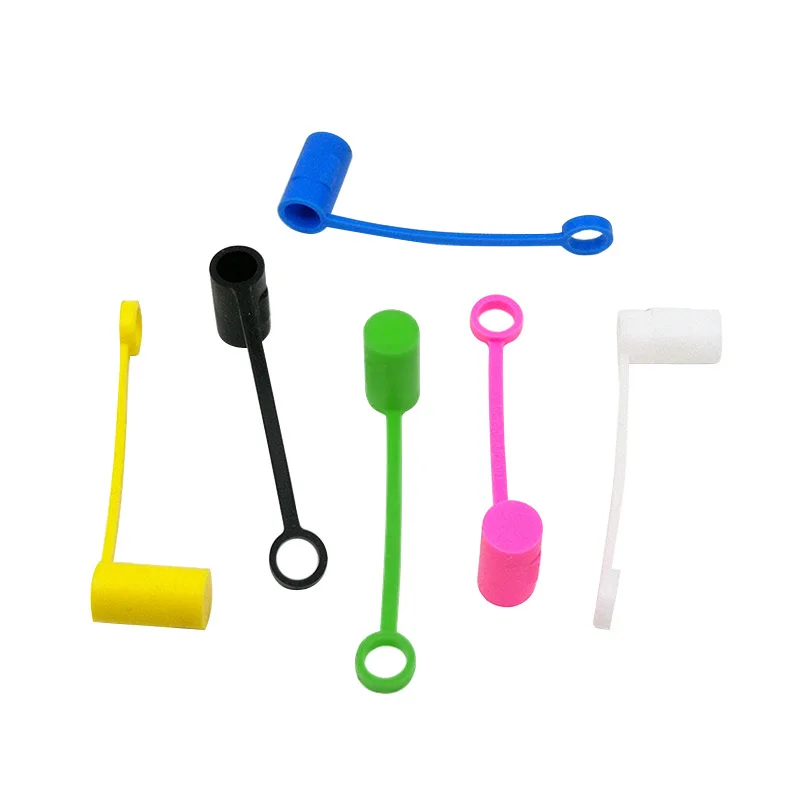 1PCS PVC Silicone Straw Tips Straw Sealing Tools Drinking Dust Cap Splash Proof Plugs straw cover straw charms Cup Accessories