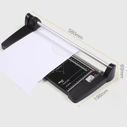 A4 A3 A2 Paper Cutter Manual Paper Cutter Paper Cutter Rolling Paper Cutter 1mm Thick About 10 Sheets Of A4 Paper Multi-material