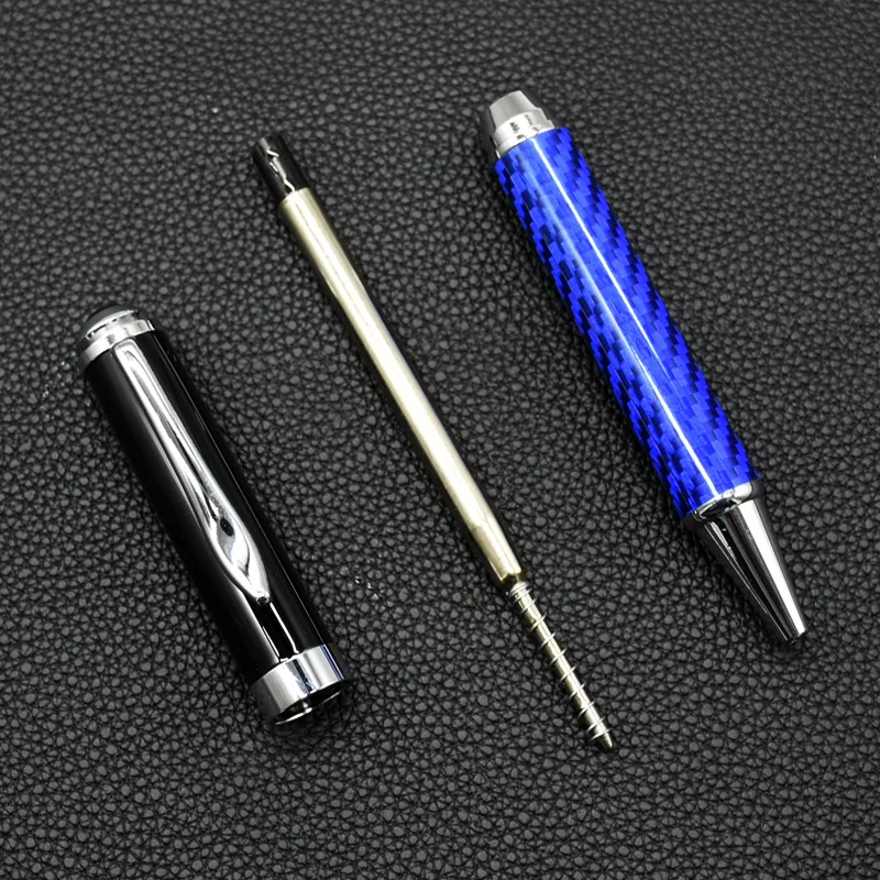 18pcs Luxury quality Blue and Black Daily Work Business office Medium Nib Ballpoint Pen New Student school Office Statione