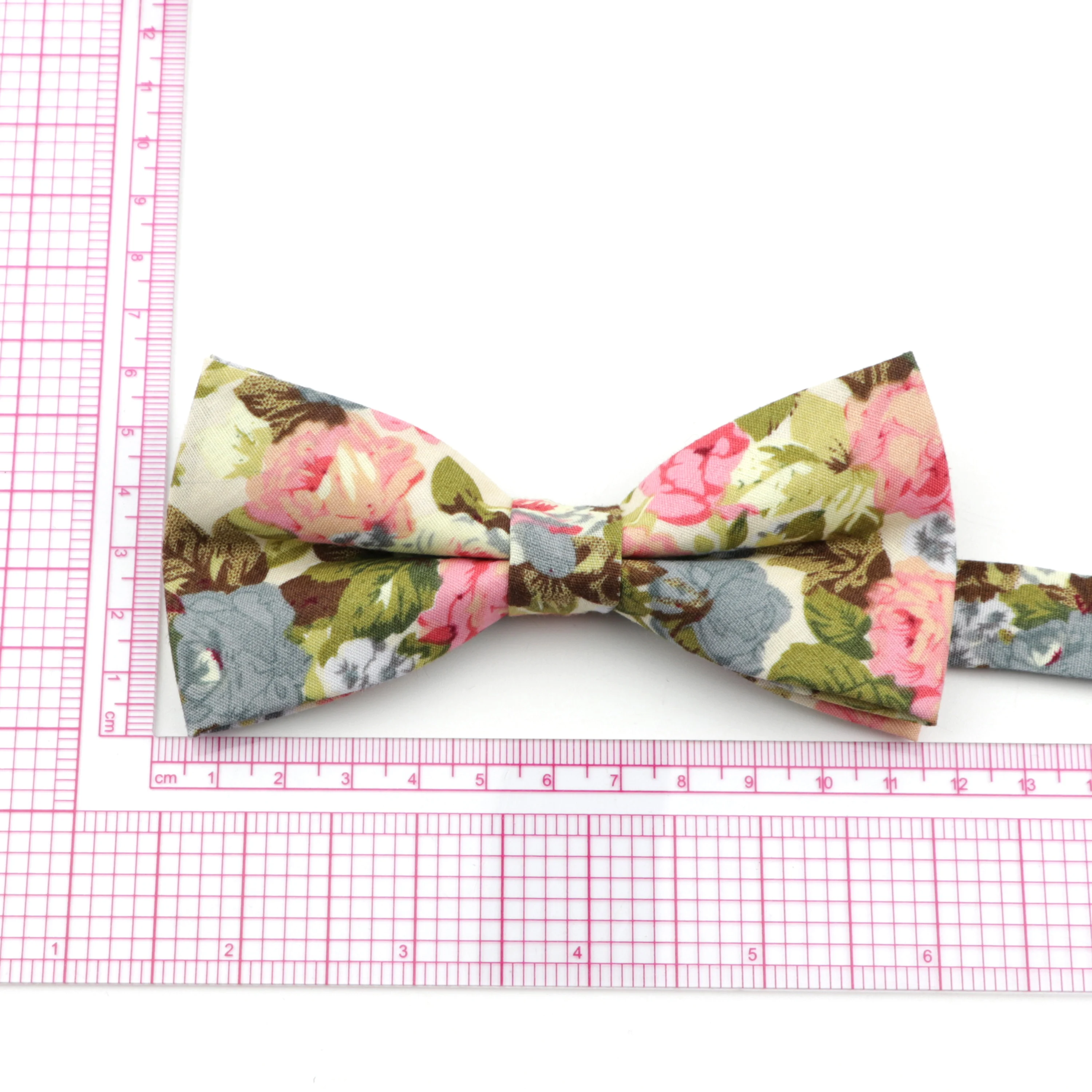 Chic Family Cotton Floral Parent-Child Bowtie Sets Kids Pet Men Boy Ladies Butterfly Party Dinner Daily Casual Bow Tie Gift