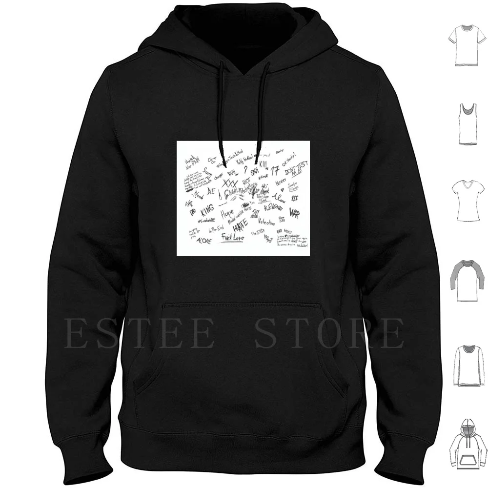 Signature Hoodies Long Sleeve Rapper Megan The Stallion Lil Durk Lil Uzi Vert Liluzi Playboi Playboi Carti Travis
