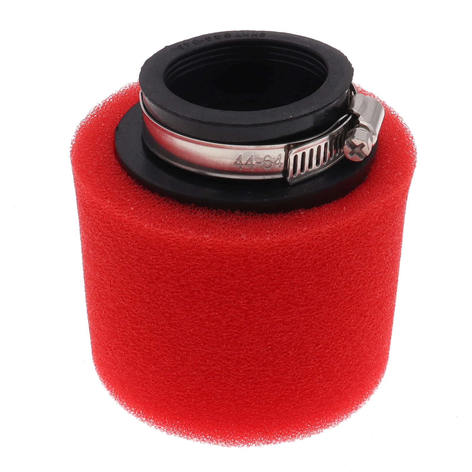 Motorcycle 35mm 38mm 40mm 42mm 45mm 48mm Red Straight Foam Air Filter Cleaner for 50cc Moped Scooter CG125 150cc Dirt Bike