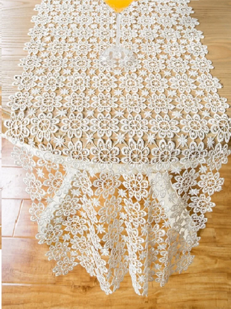 Household products sun flower table cloth table flag European lace pillow set table products table cloth