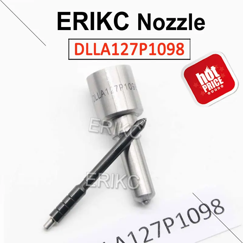 

ERIKC топливный инжектор распылитель DLLA127P1098 Форсунка системы питания с общей топливной магистралью DLLA 127 P 1098 DLLA 127P1098 для Denso 095000-6310 095000-6311