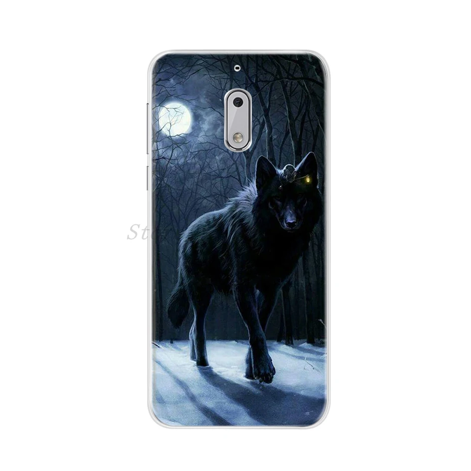 Case For Nokia 6 Shockproof Cover Soft Silicon Matte Patterns Bag Phone Cases For Nokia 6 5 3 2 2017 Back Cover Protective Shell