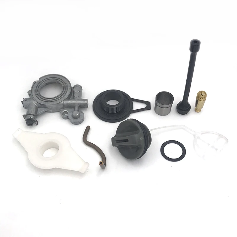 Oil Pump Worm Gear Oil Hose Filter Kit For Husqvarna 362 365 371 372 Jonsered 2063 2165 2071 2171 Chainsaw Parts 503774301