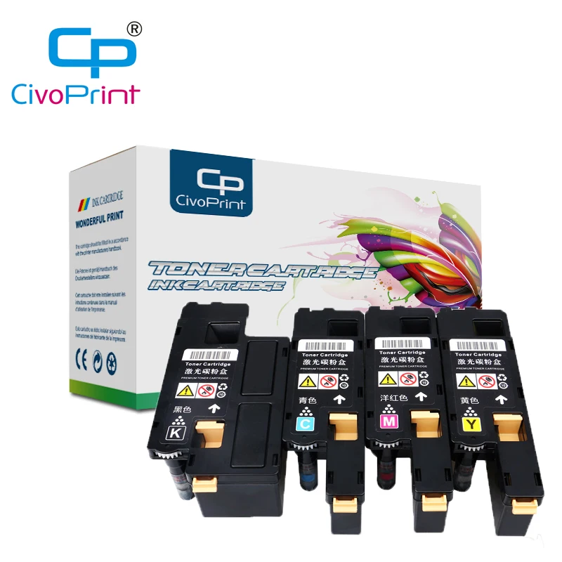 

Цветной лазерный картридж Civoprin KCMY C1700 для принтера EPSON AcuLaser C1700 C1750 C1750N C1750W CX17 CX17NF