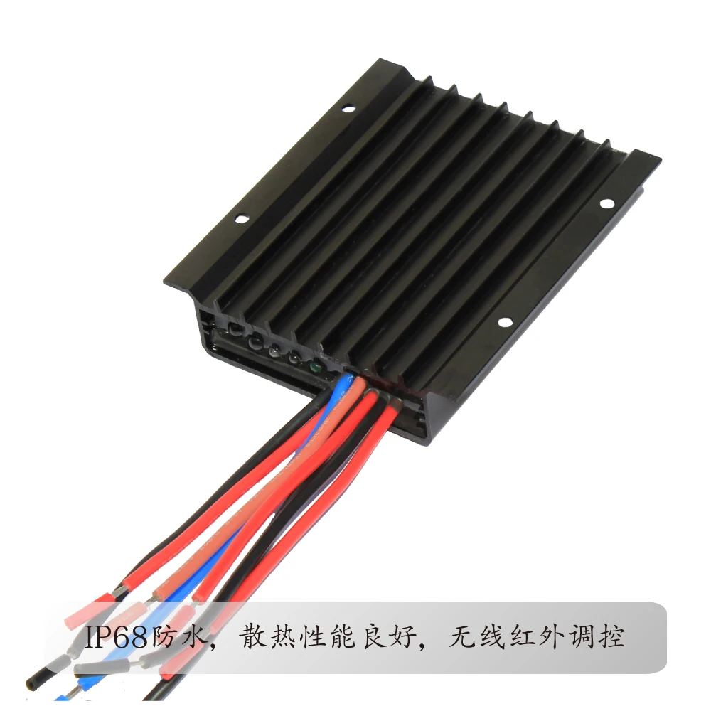 Солнечный контроллер 12 В/24 В, 10 А, 20 А, с защитой от активного заряда и разряда