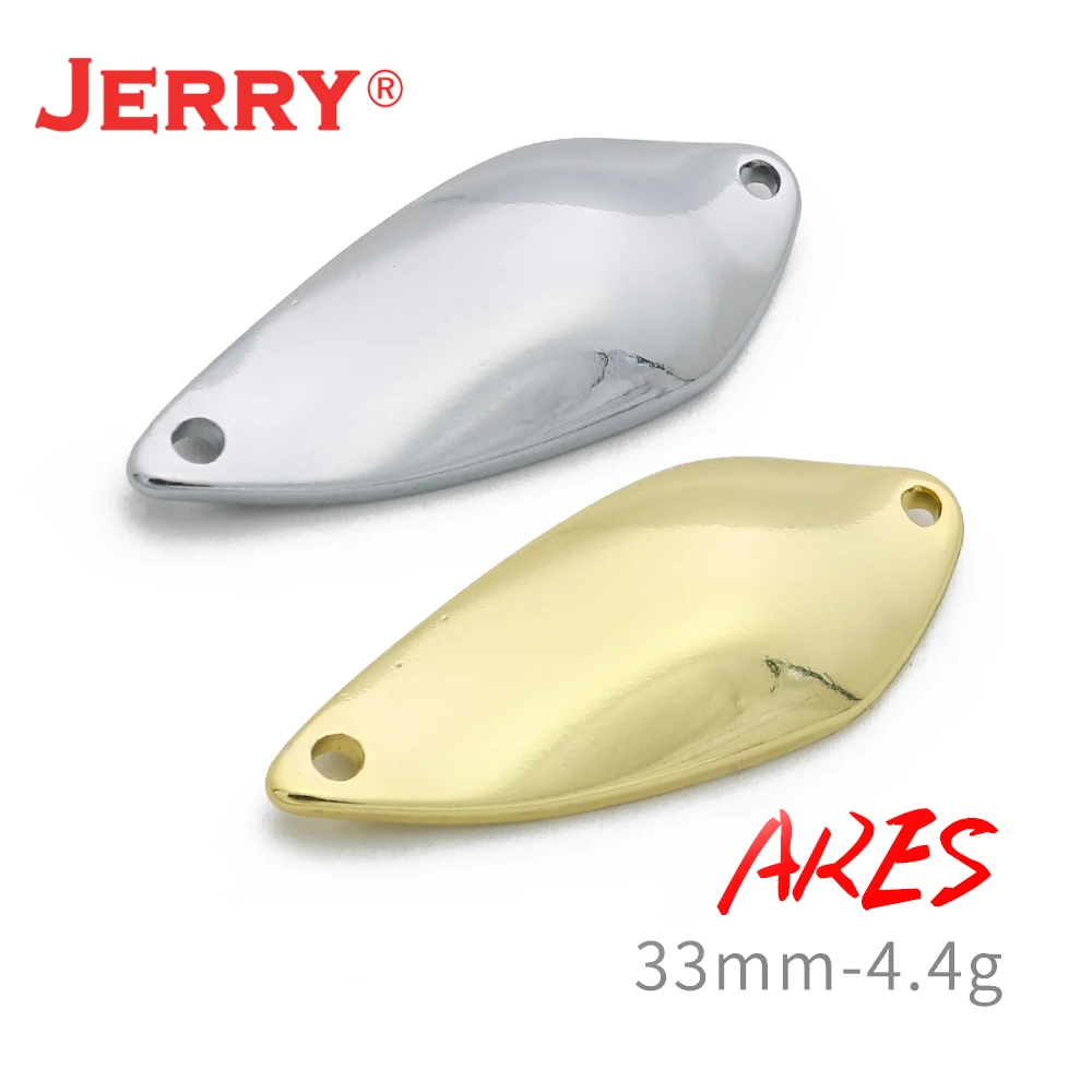Jerry Ares Cuchara Trucha Giratoria Micro Metal Sin Pintar - imagen 4