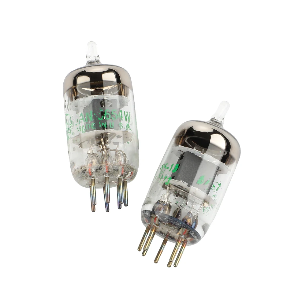 AIYIMA 2PCS GE 5654W GE5654 Vacuum Tube Valve Vacuum Electronic Tube Upgrade For 6J1 6m1 6AK5 6J1P EF95 Audio Amplifiers