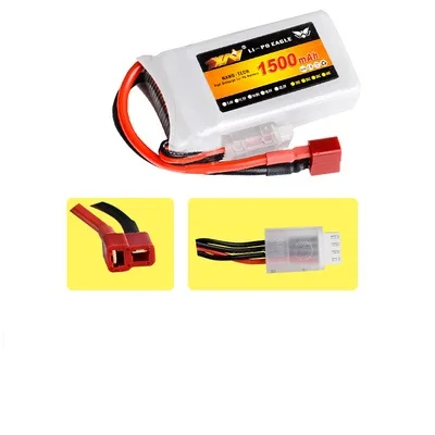 11.1V 1300/1500/1800/2200mah 30C  1P Lipo Battery T Plug Rechargeable for RC Racing Drone Quadcopter Helicopter Car Boat