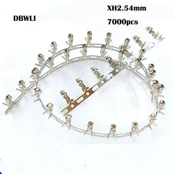 7000pcs 2.54mm Female Crimp Pin Connector Terminal 2.54 Pitch Xh2.54