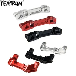 YEAHRUN TRX4 paraurti anteriore e posteriore Servo supporti supporto protettivo paraurti in lega di alluminio per 1/10 TRX-4 Bronco Defender Pats