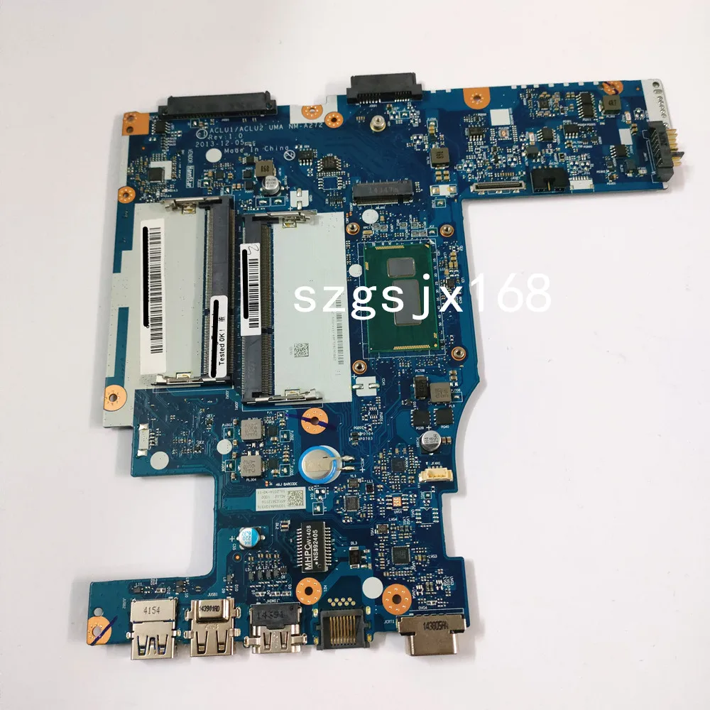 Imagem -04 - Placa-mãe para Lenovo G4070 Z40-70 Aclu1 Aclu2 Uma Nm-a272 Cpu I74510u Ddr3 100 Teste