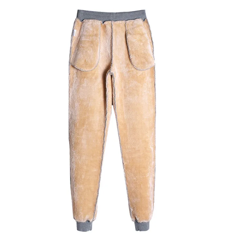 2022 New Women Winter Pant Thick Lambskin Velvet Thick Pants Warm Female Casual Pants Loose Harlan Pants Long Trousers 5XL