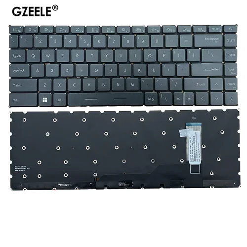 Teclado RU/US/SP/GR para MSI Prestige 14 P14 Modern 14 15 GS66 GE66 GP66 P40 MS-14D3 MS-14D2 MS-14D1 con retroiluminación RGB por tecla