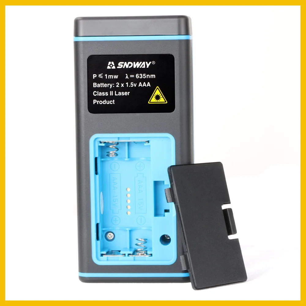 SNDWAY Rangefinder Laser Distance Meter Range Hand Tool Device Finder Electronic T40/T60/T80/T100