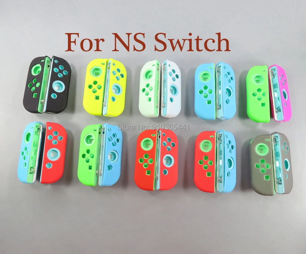 10 セット/ロット新しいソフトシリコンケース Nintend スイッチ NS コントローラ保護カバーシリコンケース NS スイッチ