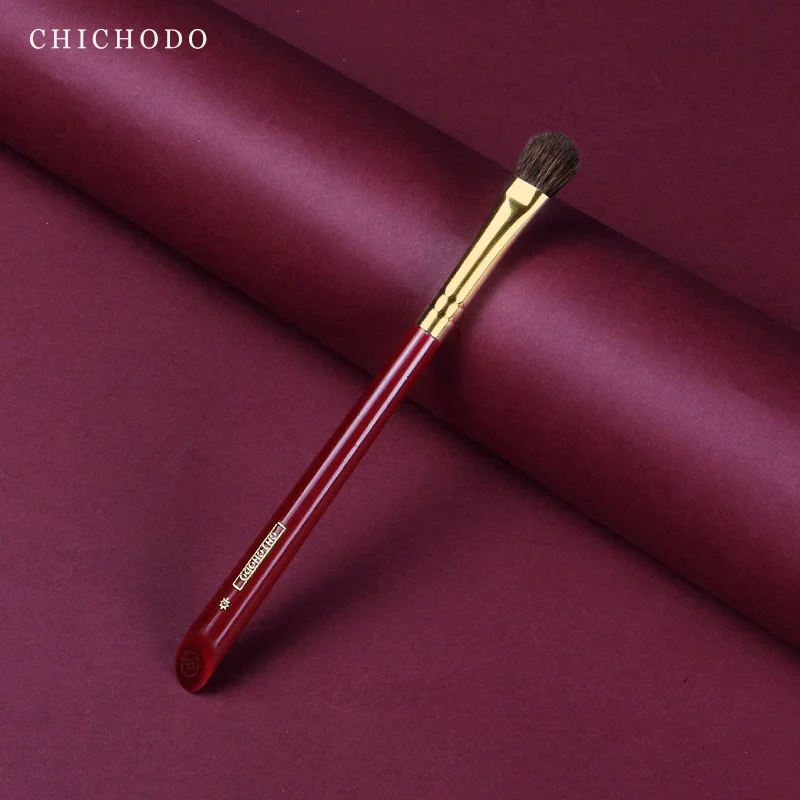 CHICHODO Makeup Brush-Luxurious Red Rose Series-High Quality Horse&Squirrel Hair Eyeshadow Brush-Natural Hair Cosmetic PenBeauty