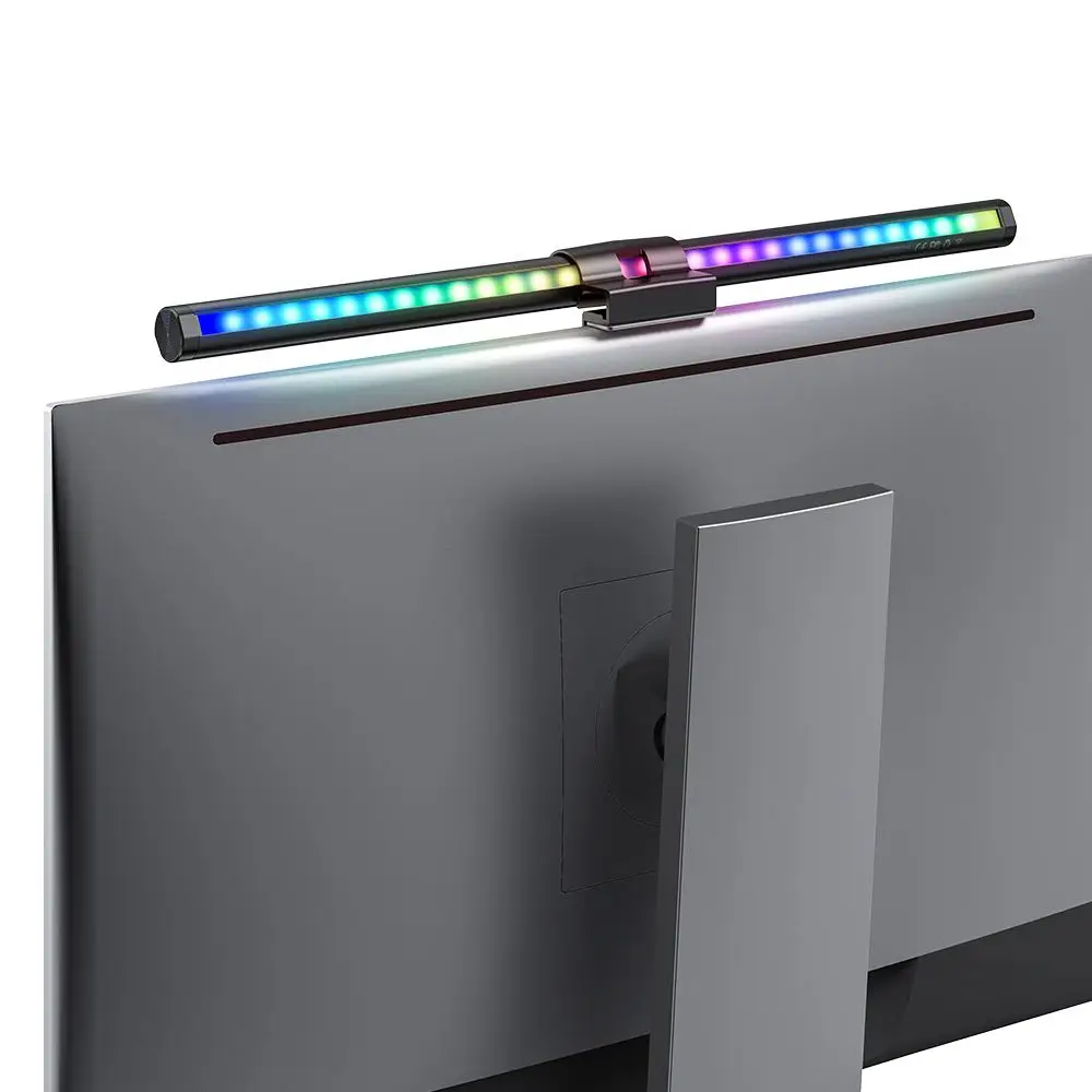 BlitzWolf-RGB LED Desk Lamp, Monitor Pendurado Barra De Luz, Dimmable Tela Do Computador Do Escritório, Pendurado Barra De Luz, Eye-cuidar