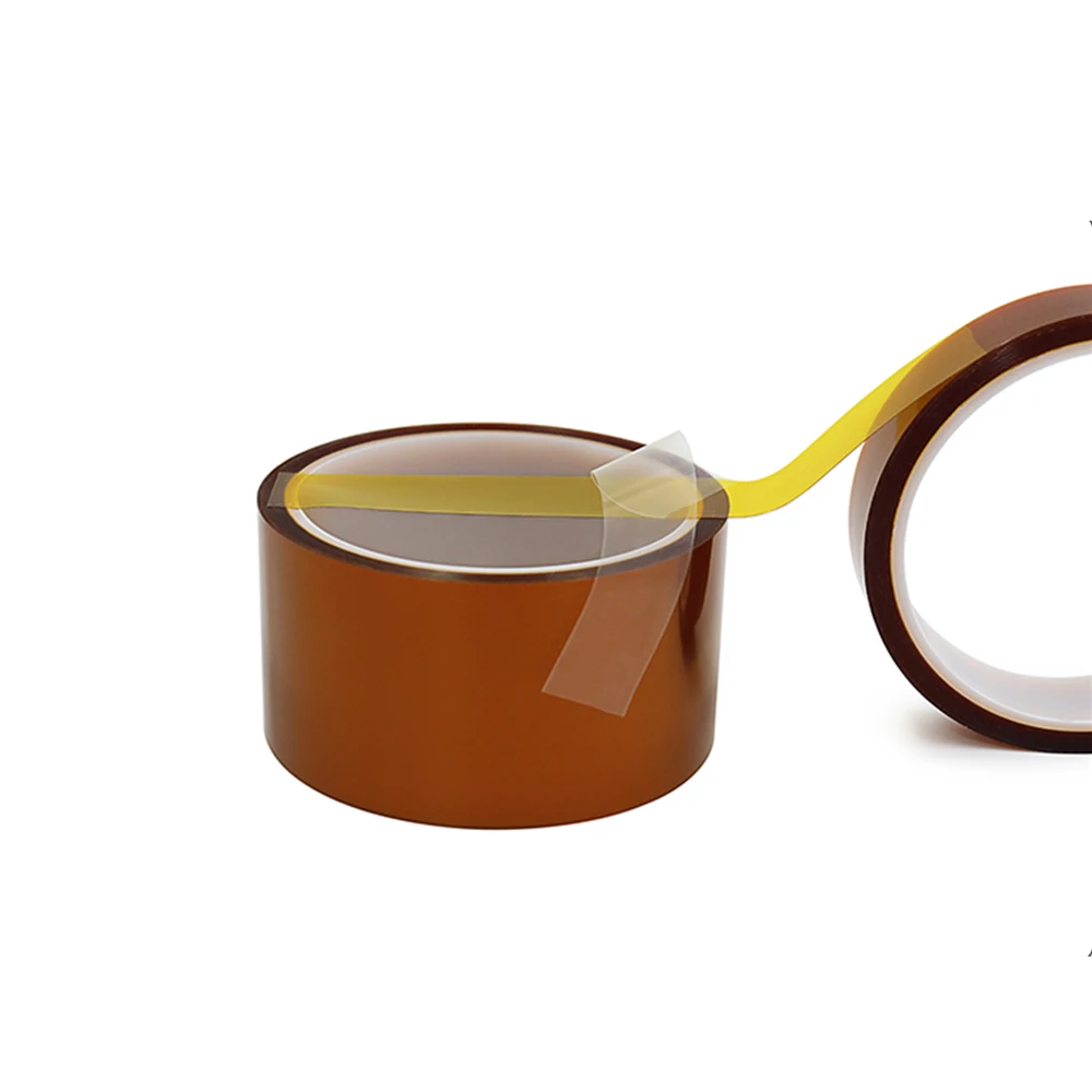 10 M Double-sided Kapton Tape Adhesive High Temperature Heat Resistant Polyimide  Insulation  3 / 4  5  6 8-100mm