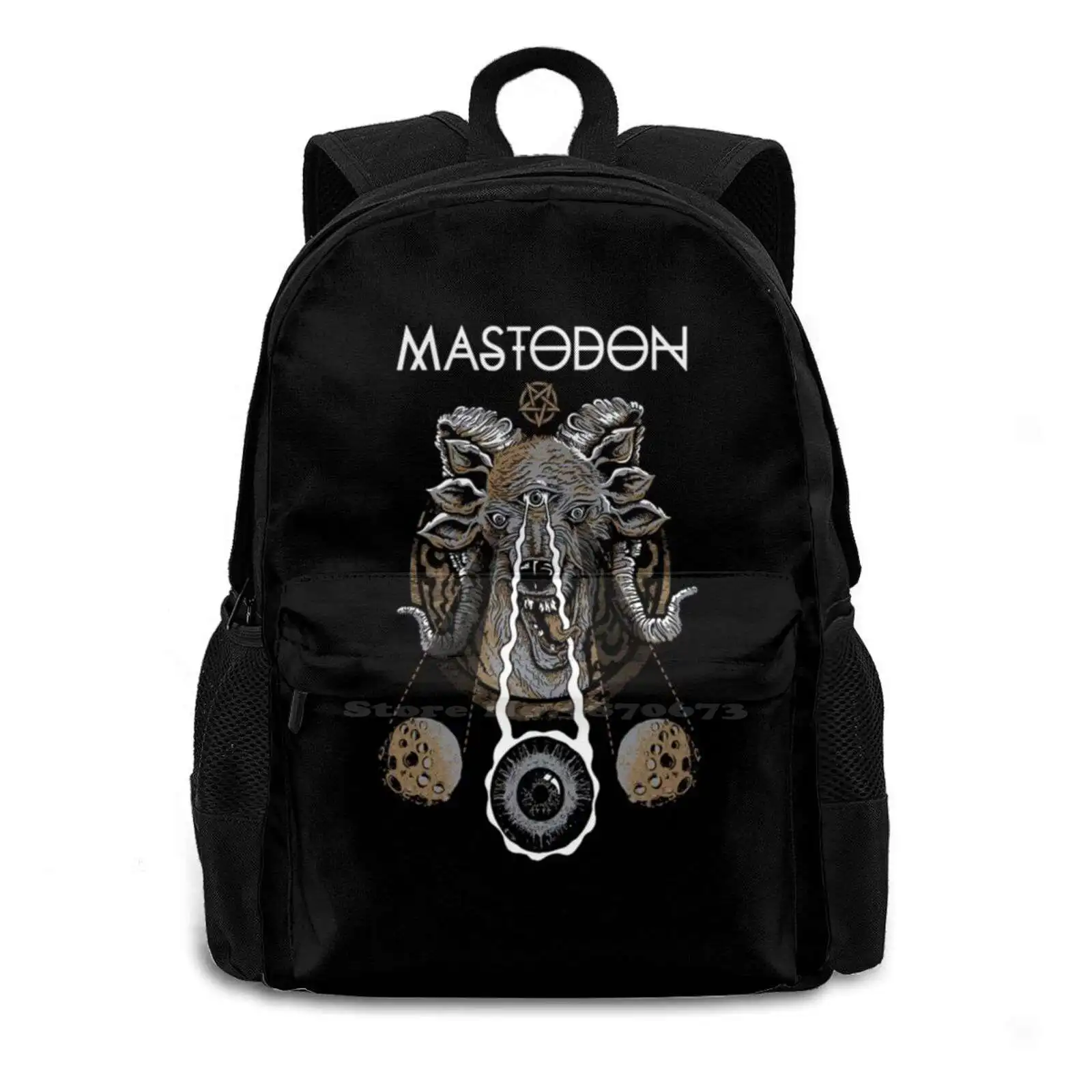 Fashion Pattern Design Travel Laptop School Backpack Bag Down High On Fire Colective Soul The Sword The Stone Roses Alice In