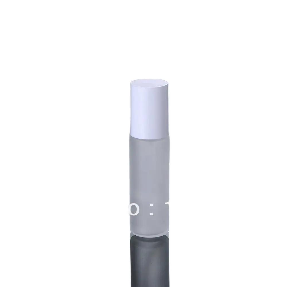 

50ml frosted glass lotion bottle with white cap
