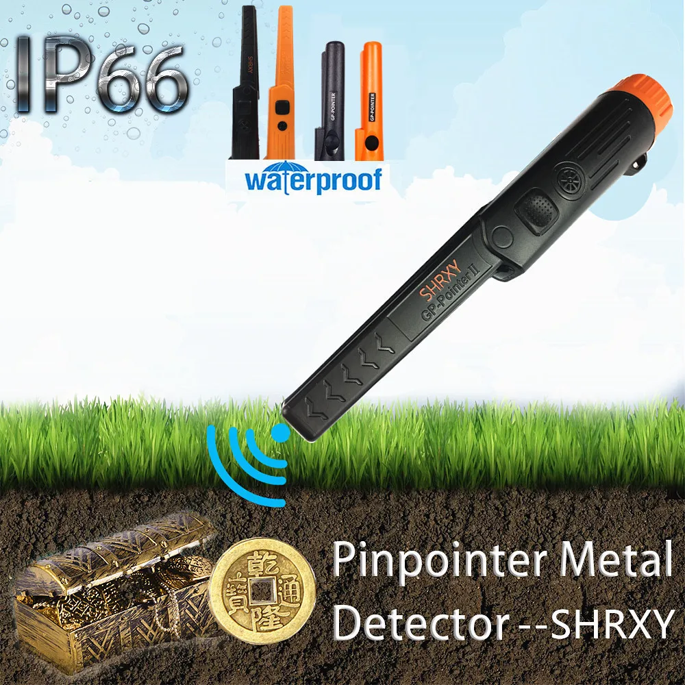 2024 NEW pro Pinpointing metal detector pointer gold metal detector Static alarm with Bracelet