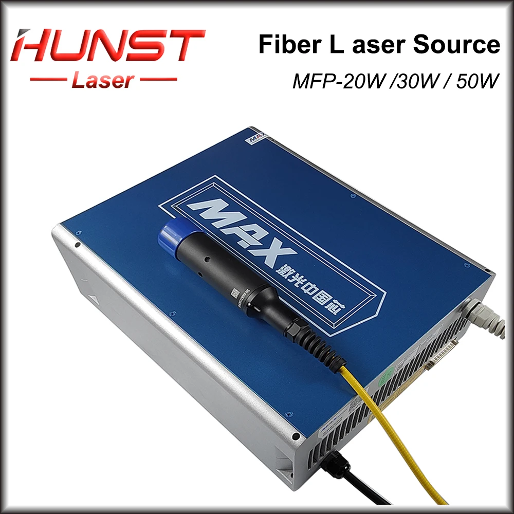 Hunst MAX 20W 30W 50W Q-switch 1064nm Maxphotonics MFP Pulsed Fiber Laser Source For Laser Marking Machine MFP-20 MFP-30 MFP-50