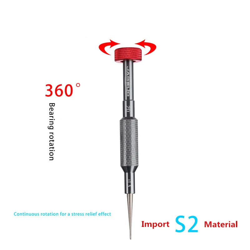 JABEUD New 6 in1 Precision 2D Screwdriver Set Multifunctional Opening Metal Non-slip Repair Tool For Phones Laptop Tablet PC