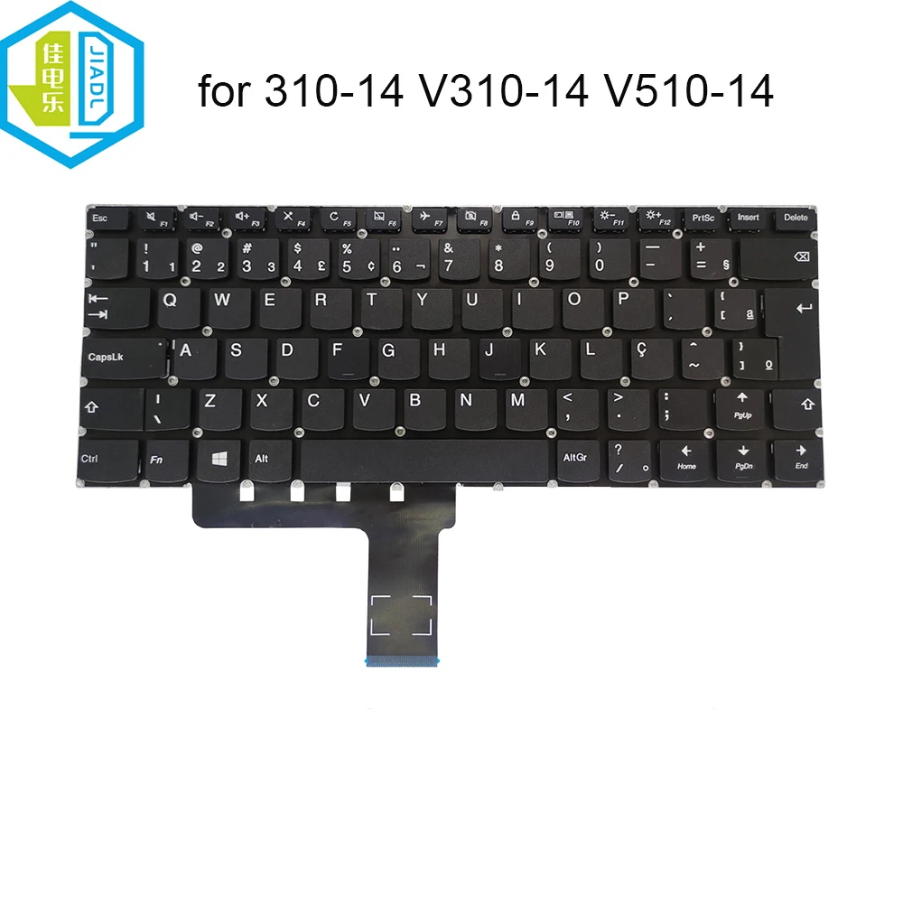 

BR Brazil Brazilian Keyboard For Lenovo Ideapad 310-14IKB 14IAP V310-14ISK V310-14 V510-14IKB V110-14AST Portuguese Keyboards